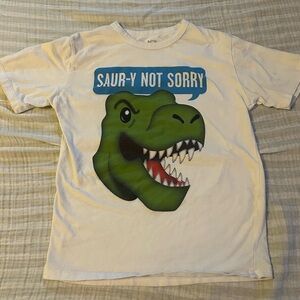 The Children's Place Cream Dinosaur Tee